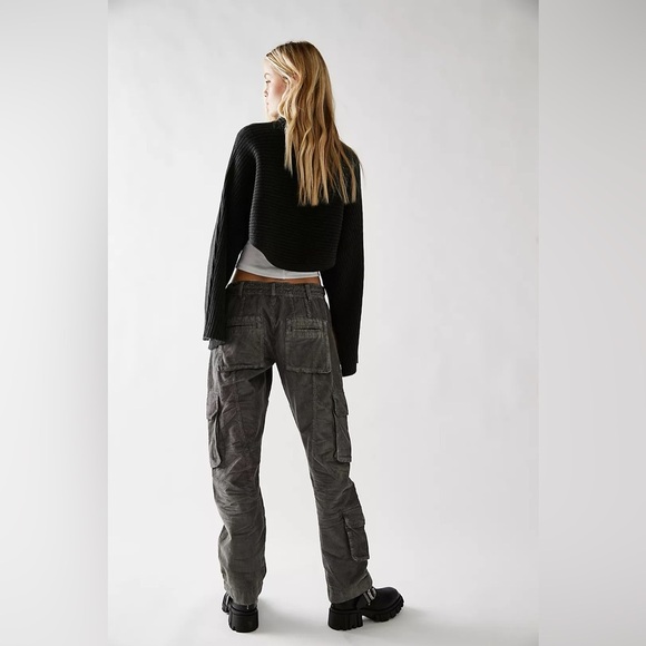 Free People Tahiti Corduroy Cargo Pants Size XS - Picture 2 of 14